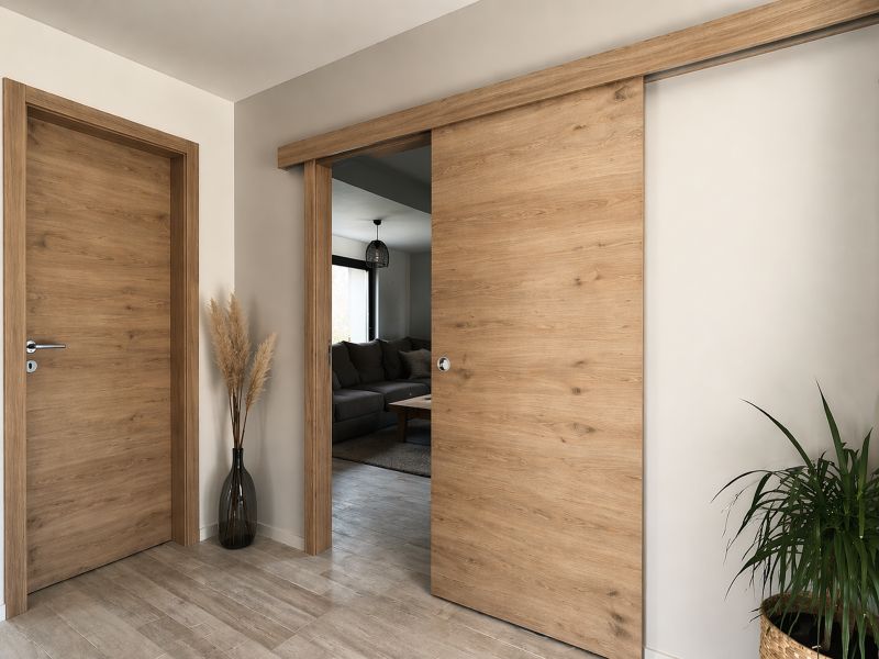 installation de porte coulissante